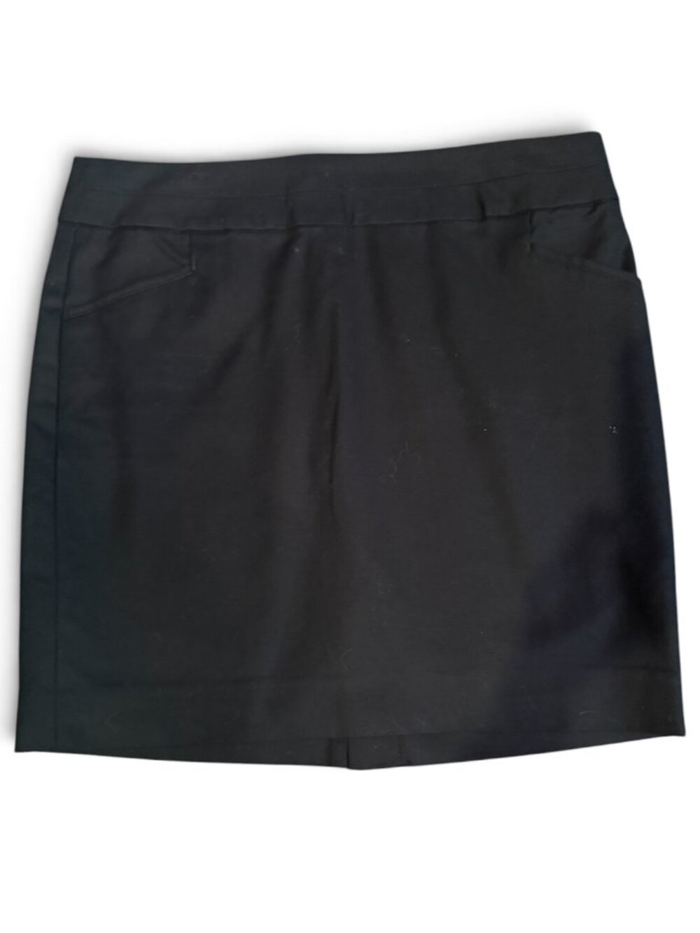 Banana Republic Black A-Line Career Skirt Women's Size 10 Classic Knee Length